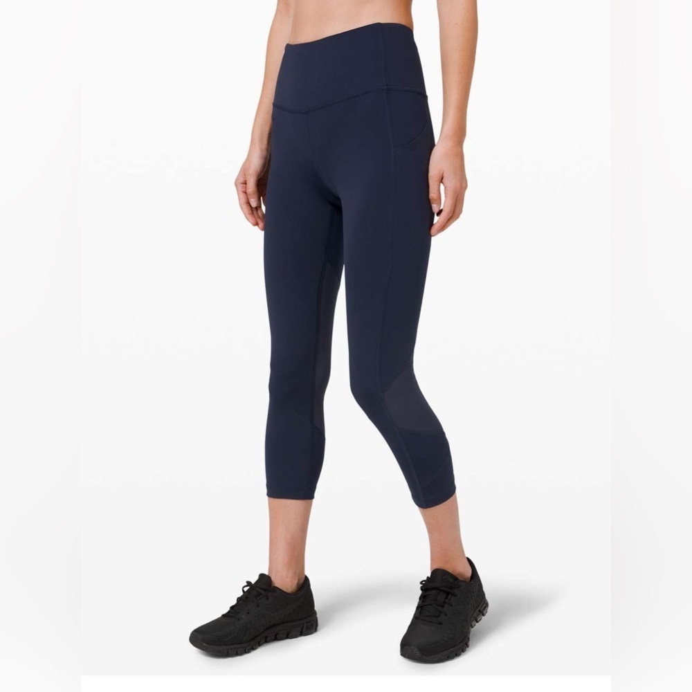 Lululemon Pace Rival High-Rise Crop 22" *No Zip
True Navy